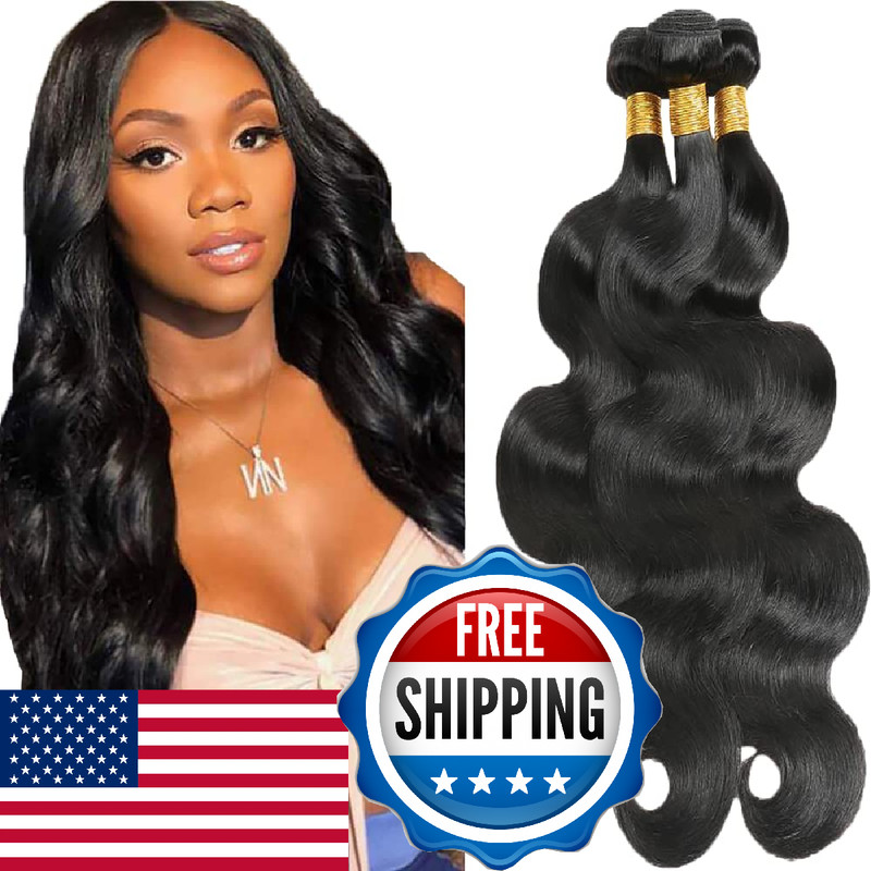 Body Wave Human Hair Bundles 8 10 12 Inch Brazilian Unprocessed Hair Extensions