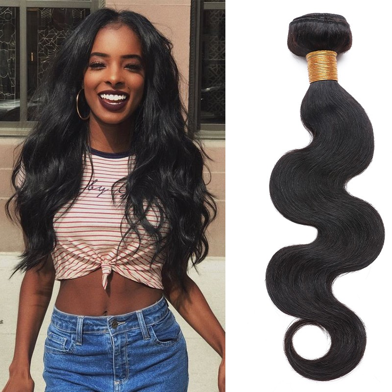 Bundle Human Hair Body Wave 613 Brazilian Virgin Extension Bundles Bleach Blonde