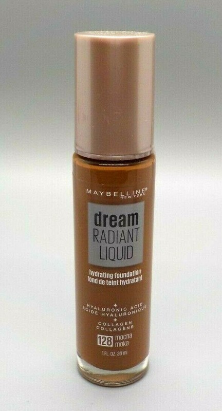 Maybelline Dream Radiant Liquid Hydrating Foundation 1 Fl. Oz – 128 Mocha