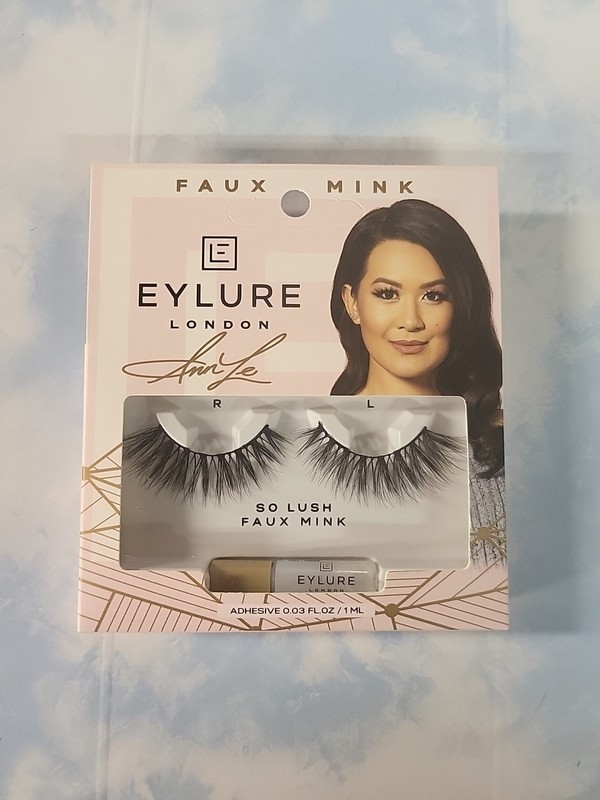 Eylure London X Ann Le So Lush Faux Mink Eyelashes (New In Box) With Adhesive