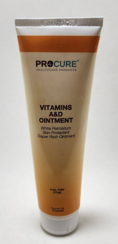 Procure Vitamins A&D Ointment Diaper Rash Skin Protectant 4 Oz Tube x2 gallery