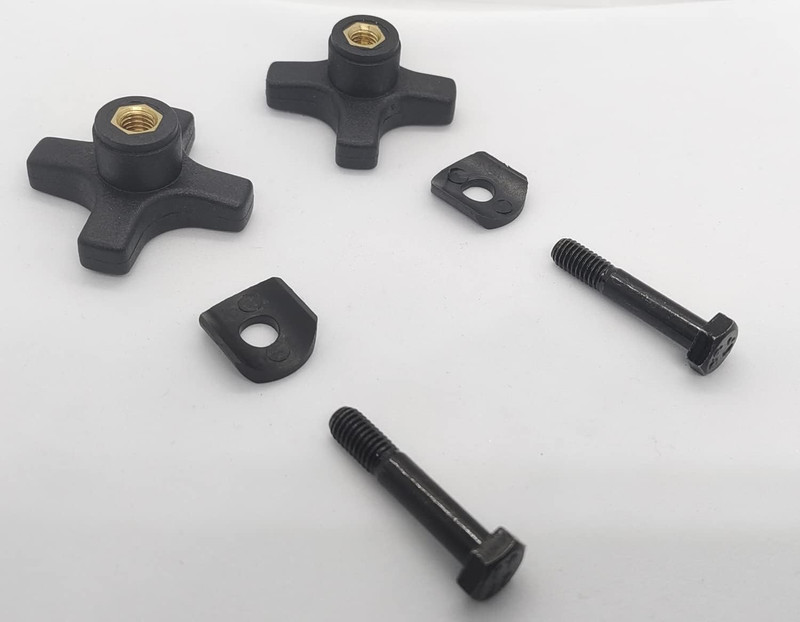 Rollator Knob,Replacement Arm Adjustment Knobs for Rollator,1Pair(2Pcs), Black gallery