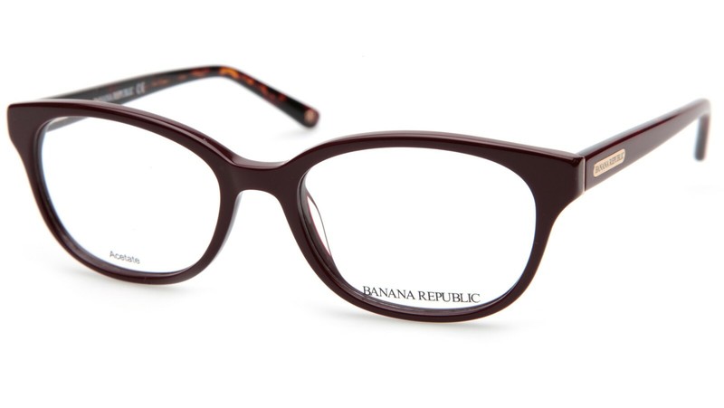 NEW BANANA REPUBLIC KYNA LHF Burgundy EYEGLASSES GLASSES 51-17-135 B37mm gallery