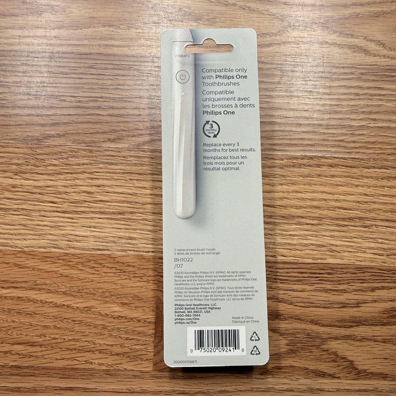 Philips One Sonicare Toothbrush Replacement Heads 8ct Lot 4 Packs White New gallery