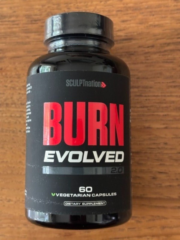 1 bottle Sculptnation BURN EVOLVED 2.0 Fat Loss Supplement – 60 Capsules