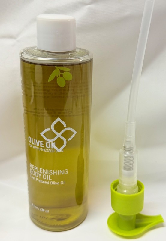 Serious Skin Care First Pressed Olive Oil Replenishing Body Oil w/ Pump 8 ounce