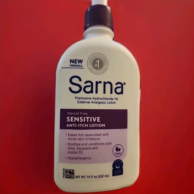 Sarna SENSITIVE Anti-Itch Lotion 7.5oz X5 BOTTLES MIX DATES ALL IN DATE 🤑 54.99 gallery