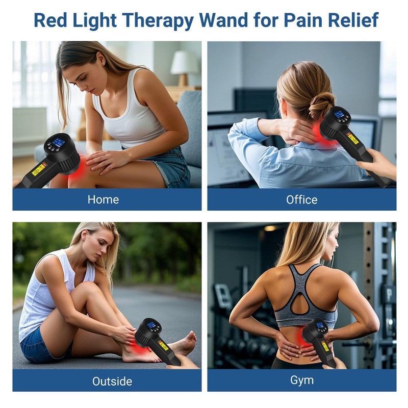 25 Diodes Cold Laser Therapy Device 650nm 808nm Joint Muscle Pain Relief Care gallery