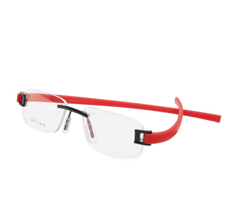 RSINC -Rimless-Frame-Tag-Eye-Glass-multi color eyeglasses -51-18-135