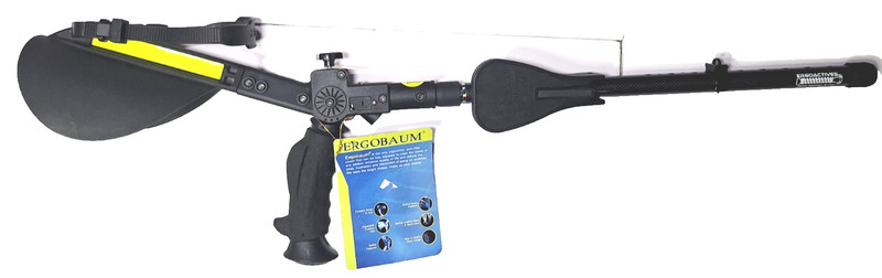 Ergobaum 7G Ergonomic Crutches, Adjustable From 5′ to 6’6» Right Hand Only
