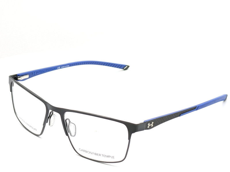 Under Armour UA 5050/G 0VK Matte Black Blue Men’s Eyeglasses Frames 54-17-145