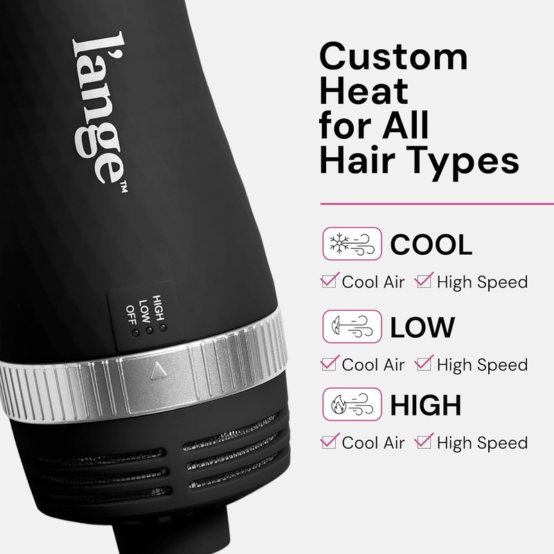 VolumeBoost 60mm 2-in-1 Ceramic Hair Dryer Brush for Frizz-Free Blowouts gallery