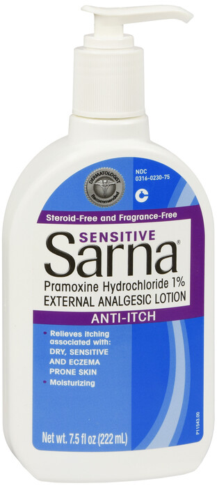 Sarna Sensitive Anti-Itch Maximum Strength Lotion 7.5-OZ Bottle gallery