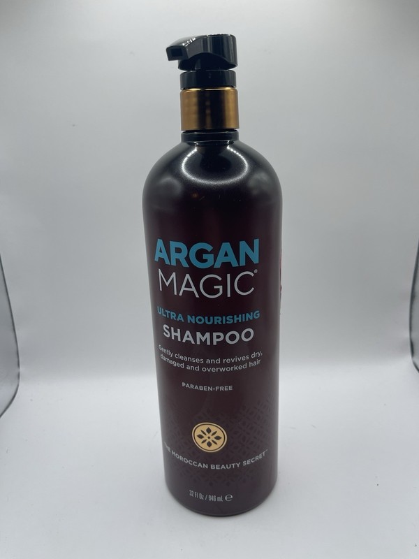 Argan Magic Ultra-Nourishing Shampoo with Argan Oil 32 fl oz/946ml