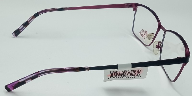 Alice & Frank 55-15-140 Black Eyeglasses Womens Eyeglass Frames New Glasses