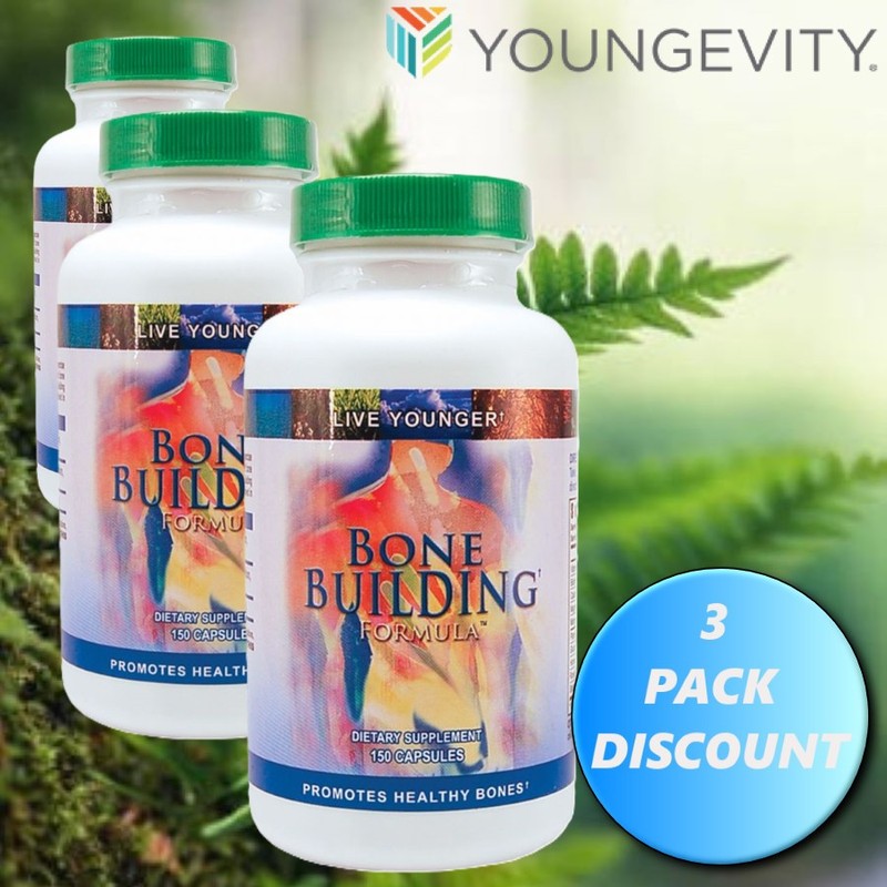 Youngevity Dr. Wallach Bone Building Formula™ – 150 capsules (3 Pack)
