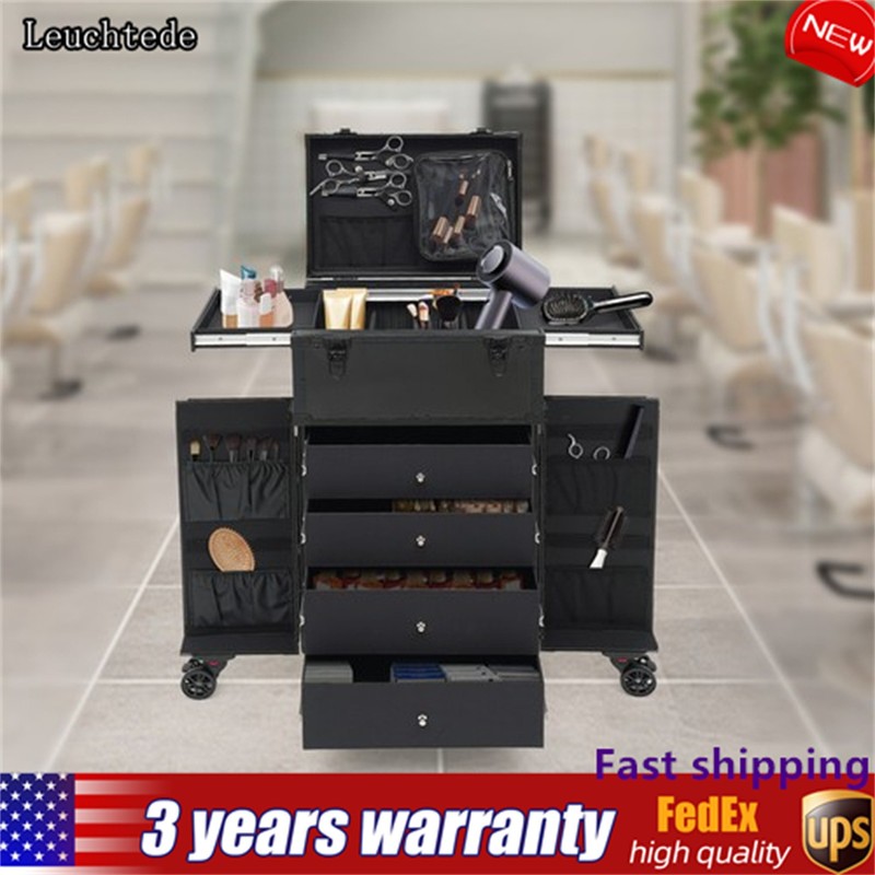 Max Load 30kg Rolling Makeup Case Makeup Organizer Travel Cosmetic Case Trolley