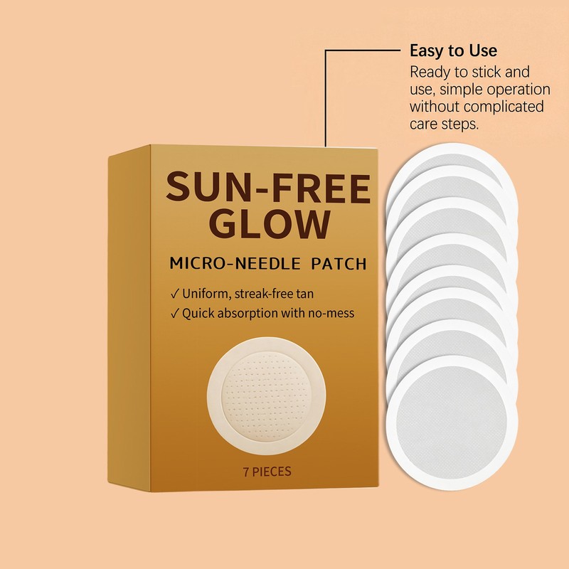 Sun-Free Glow Micro-Needle Patch for Natural Streak-Free Bronze Tan gallery