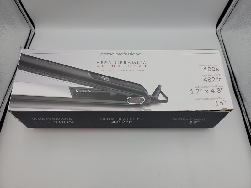 Vera Ceramika Ultra Heat Flat Iron TESTED – BAD BOX gama.professional