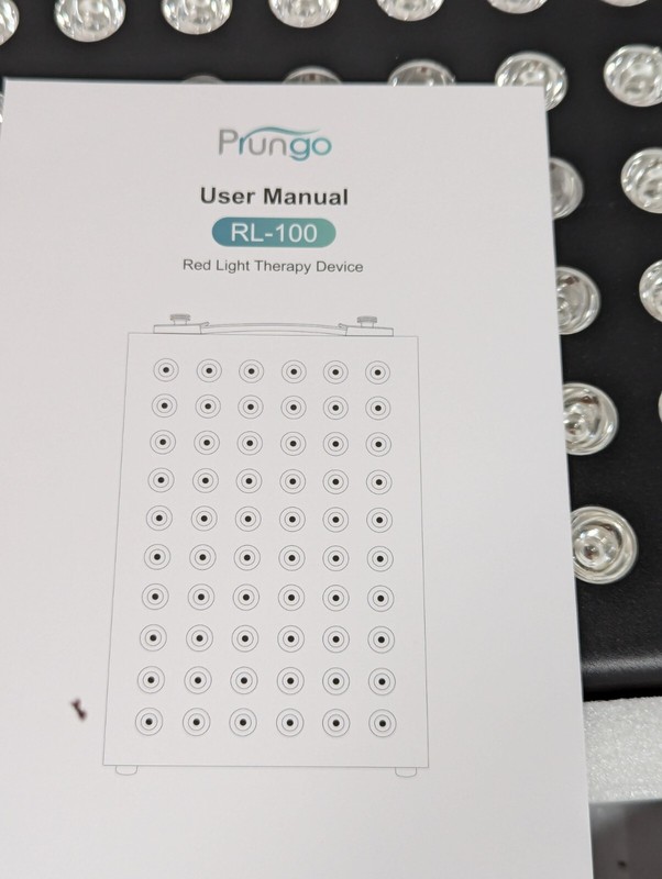 Prungo 120w Red Light Therapy Device, RL-100, Red Light Therapy Device Panel NIB gallery