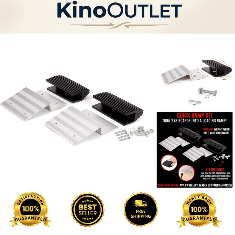 AFA Tooling Heavy-Duty Loading Ramp Kit for Secure Vehicle Transport – 1500 lbs