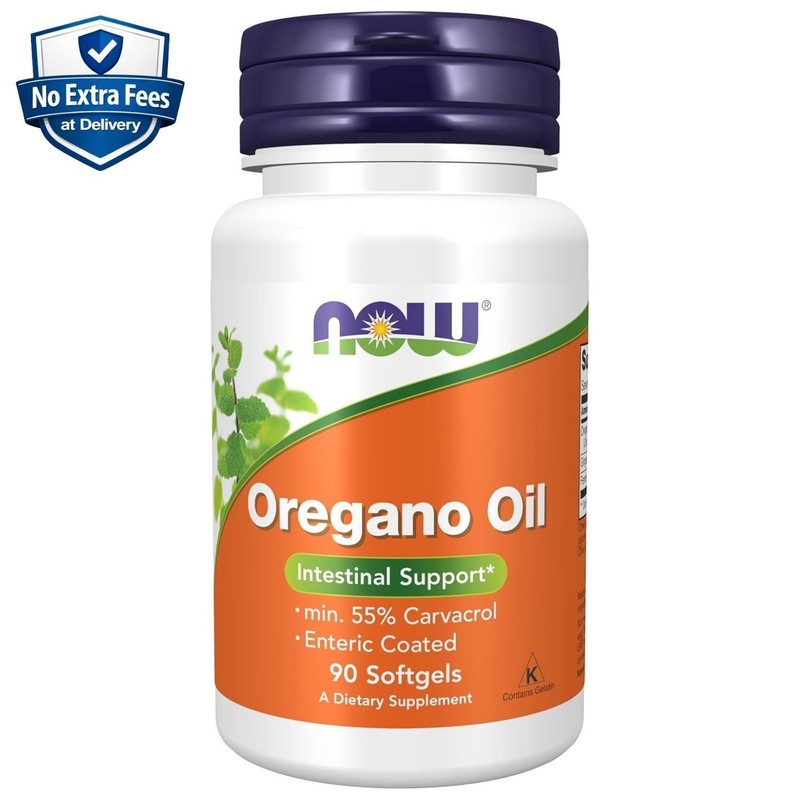 Oregano 55% Carvacrol with Ginger & Fennel Oil | 90 Softgels