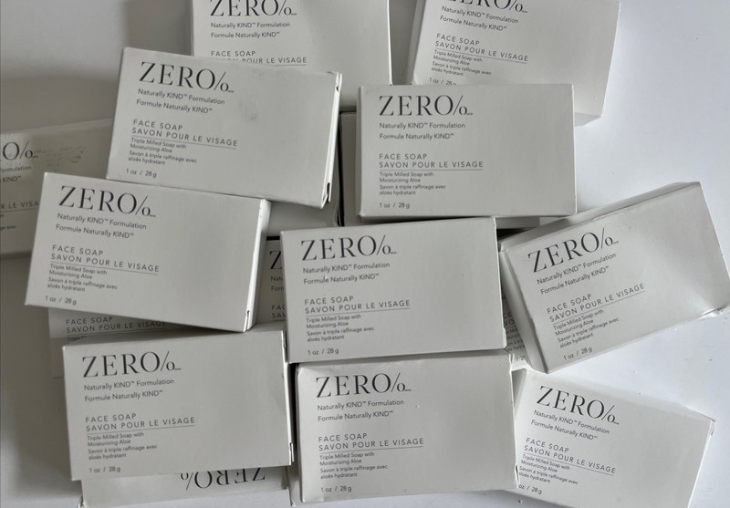 50 Bars face bar Gilchrist & Soames Zero Percent Triple Milled Aloe 1 oz TRAVEL