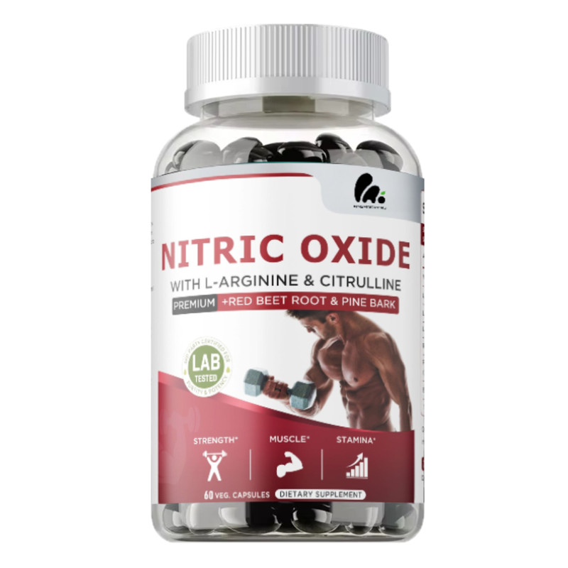 Nitric Oxide – with L-arginine and Citrulline – Energy & Endurance NEW