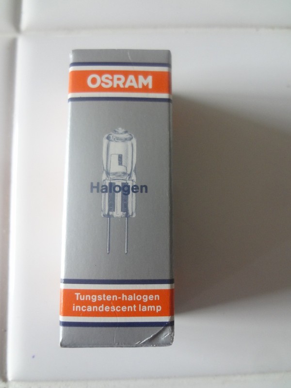 Halogen lamps 12 V 20W from OSRAM