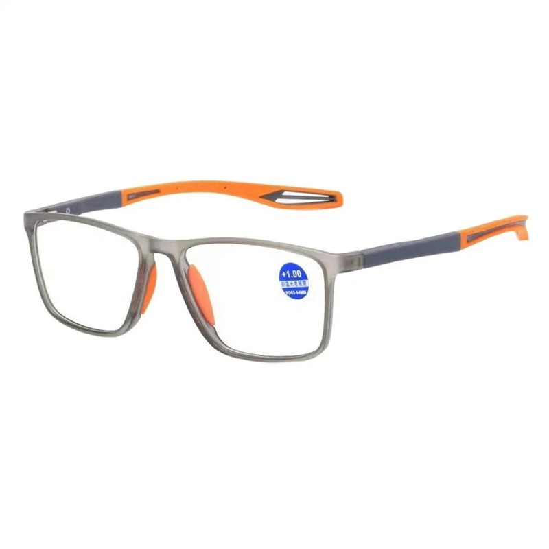 Manly Kicks Reading Glasses, Men's Sports Ultra-Light Anti-Blue Light Presbyopic gallery