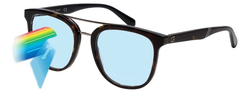 Smith Somerset Ladies Cateye Designer Blue Light Eyeglasses in Gloss Black 53 mm gallery