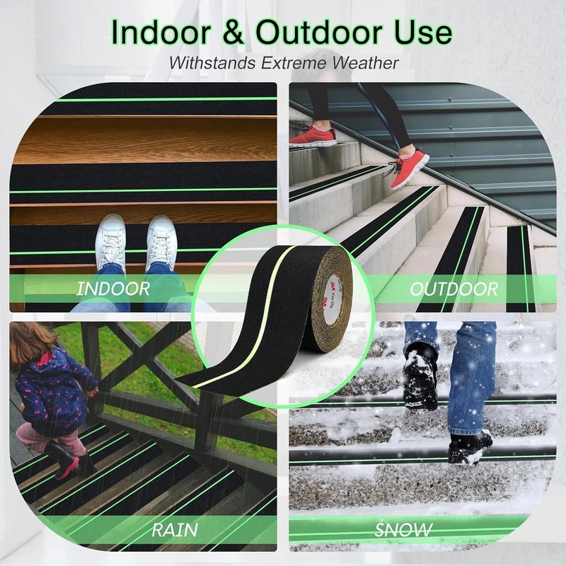 Waterproof Outdoor Grip Tape - Anti Slip 4"x60' gallery