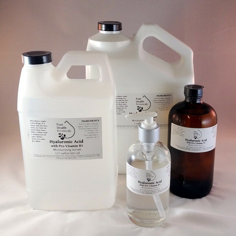 Hyaluronic Acid + B5 Hydrating Serum, HA,BULK WHOLESALE SIZES provitamin B5