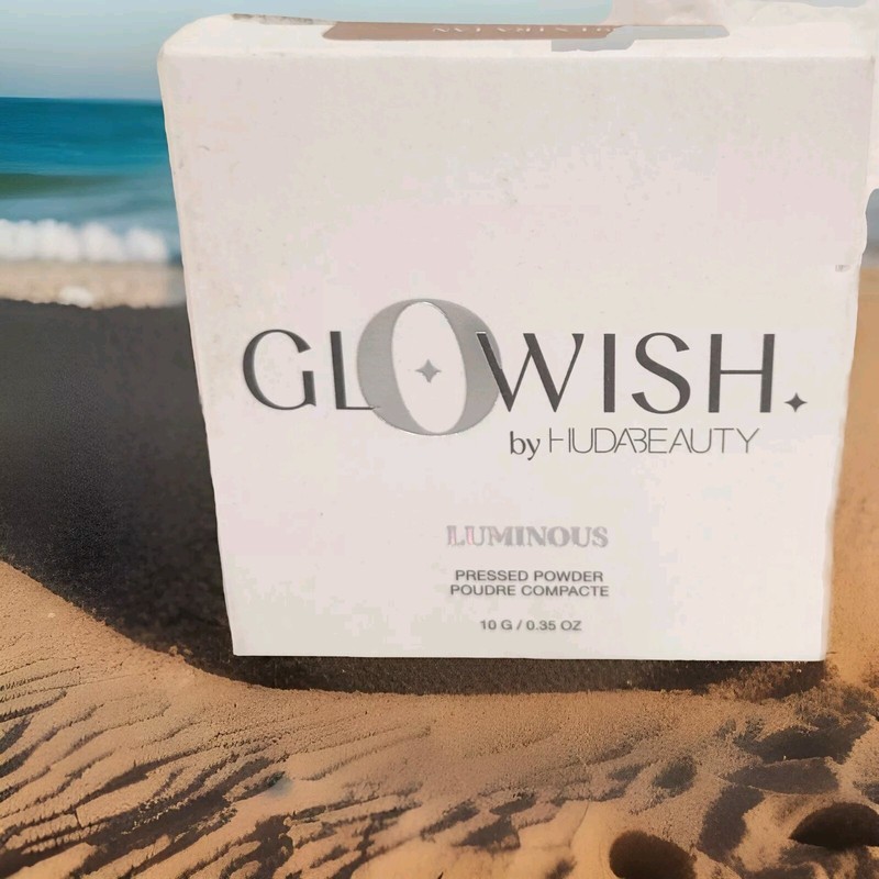 Glowish by Huda Beauty Luminous Pressed Powder YOU CHOOSE Color NEW In Box