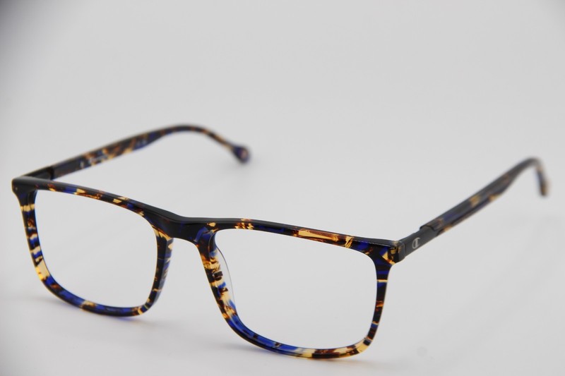 CHAMPION CROSBY C02 BLUE TORTOISE AUTHENTIC FRAMES EYEGLASSES 58-19