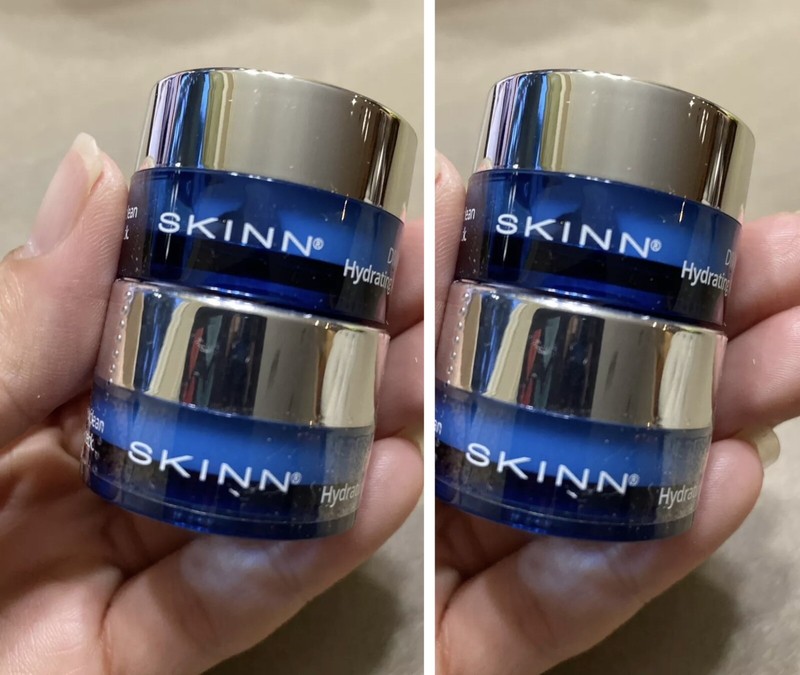 Bundle of 4 Skinn Divine Elixir Hydrating Algue Gel Cream Travel Size 0.17 Oz ea