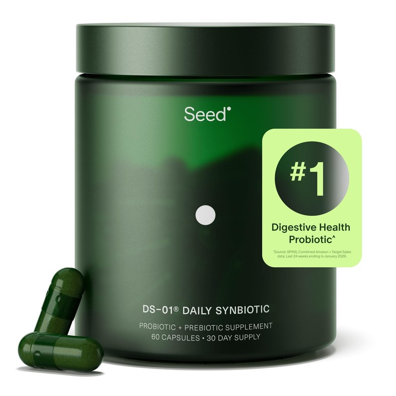 Seed DS-01 Daily Synbiotic for Digestive Health (60ct)
