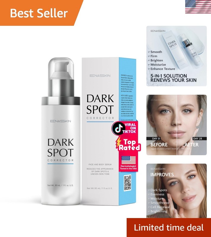 Visible Results Dark Spot Serum – Niacinamide & Vitamin E for Even Tone, 1 Fl Oz