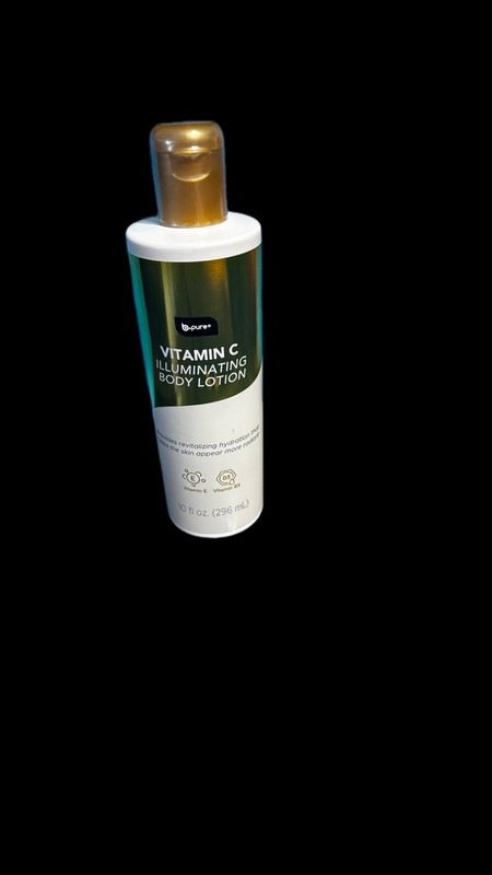 b-pure Vitamin C illuminating body lotion w/B3 & E free shipping 8oz