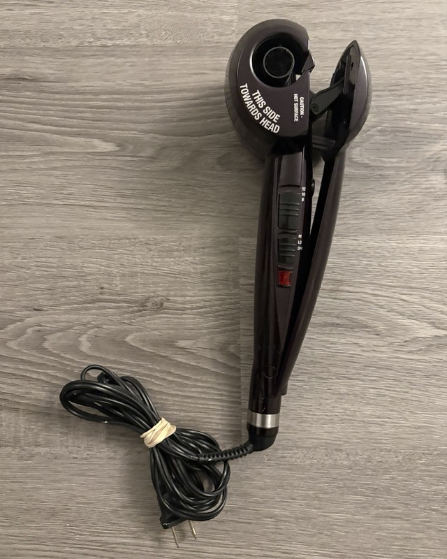Conair InfinitiPRO Curl Secret CD203N Auto Curler Purple Tested Working