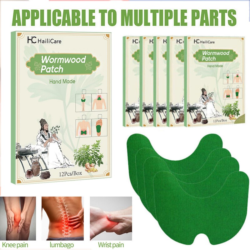 Knee Pain Relief Patches Plaster Sticker Wormwood Knee Pain Joint Ache US gallery