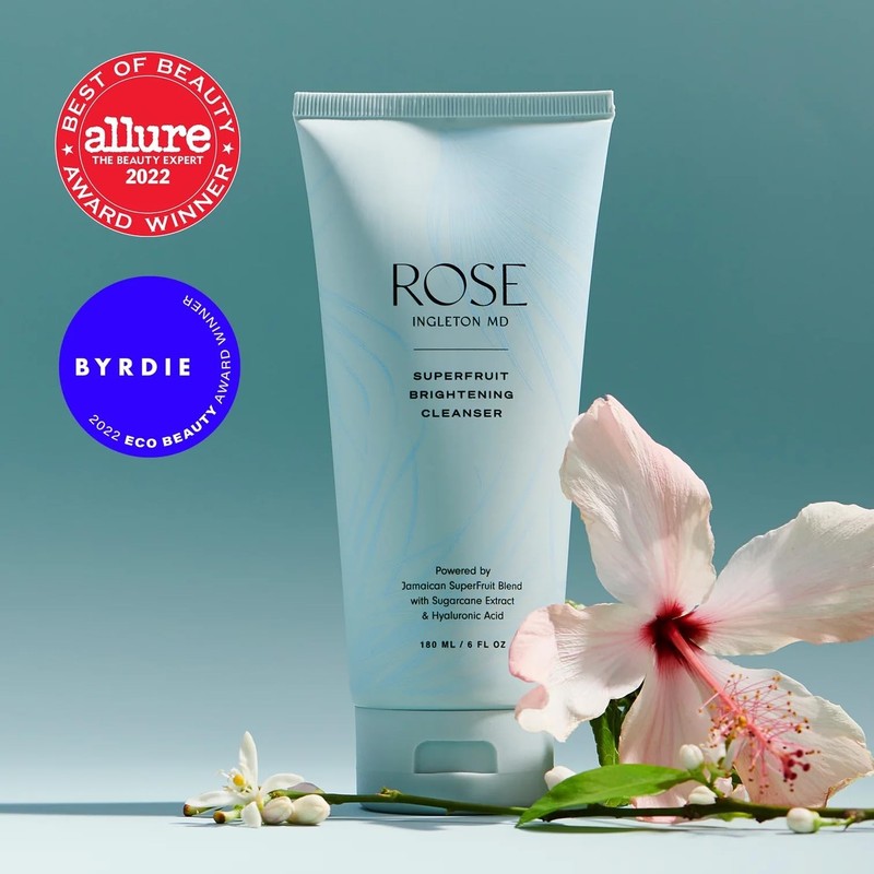 ROSE Ingleton MD SuperFruit Brightening Face Cleanser, Gel-to-Foam Face Wash ... gallery