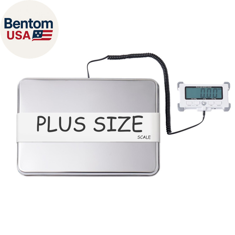 Extra Wide Heavy Duty Scale for Body Weight, 300Kg/660 Lb Bariatric Scale with E