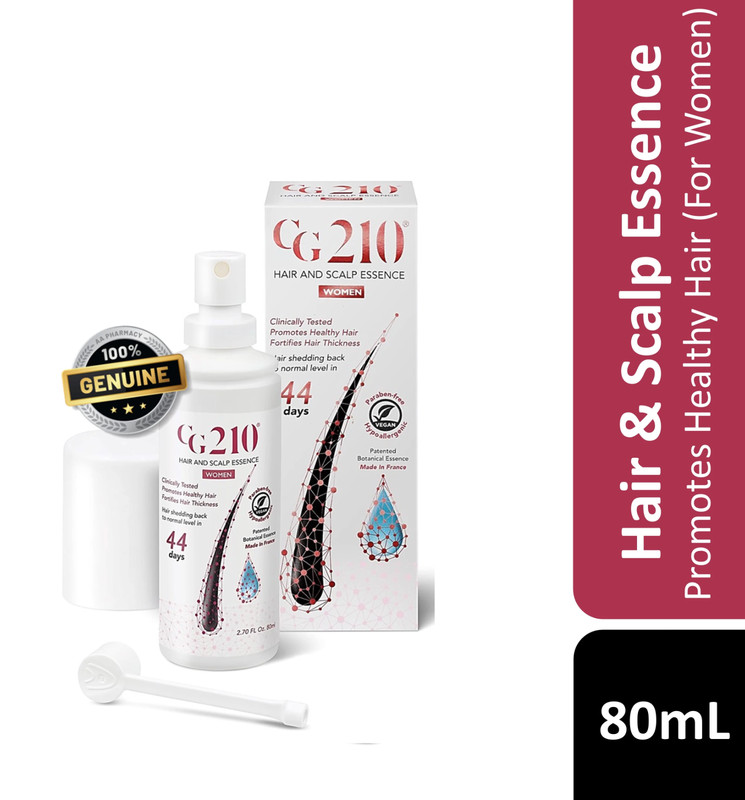 1x CG210 Anti Hair Loss Treatment Scalp Essence for Women 80ml FREE SHIPPING