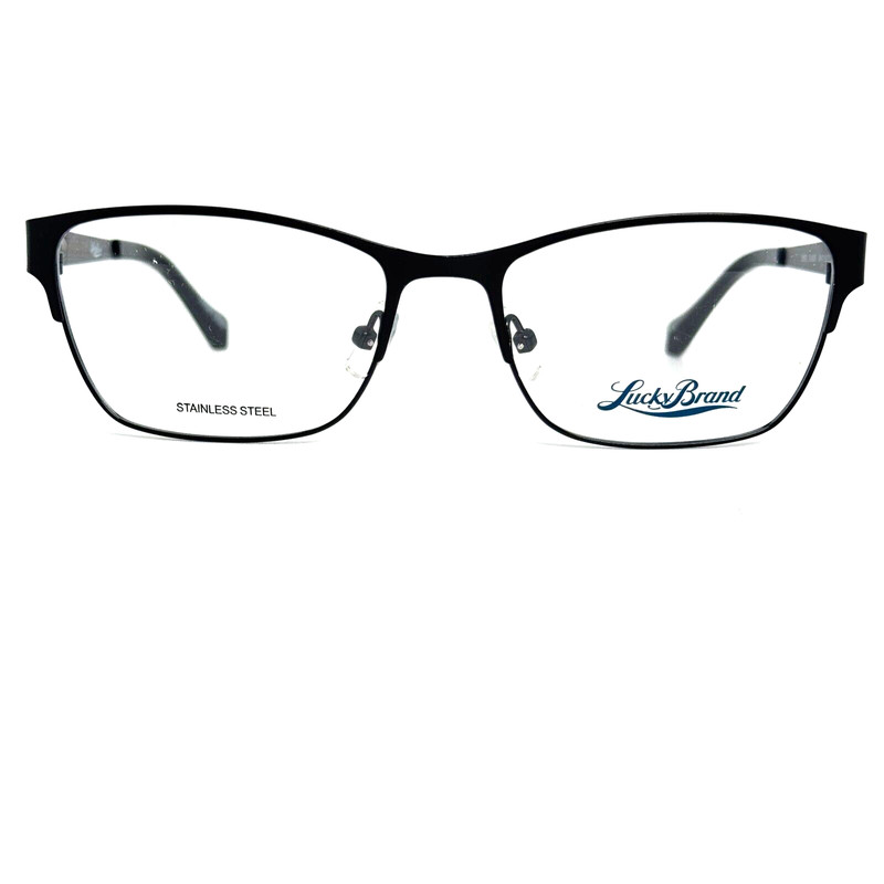 Lucky Brand TIDES BLACK 54-17-135 Full Rim Metal Eyeglasses Frame H16484