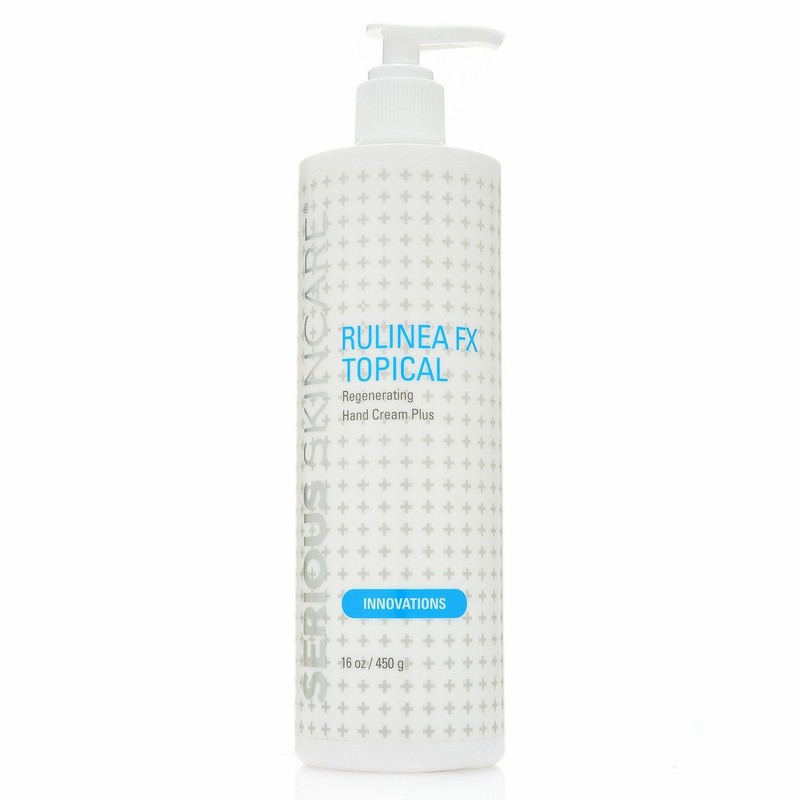 SERIOUS SKINCARE Rulinea FX Topical Regenerating Hand Cream Plus 16 OZ JUMBO SZ