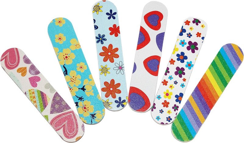 Colorful Mini Emery Board Nail Files