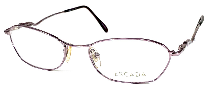 ESCADA E327 UTV NOS Italy Purple Eyeglasses Frame 52-17-135