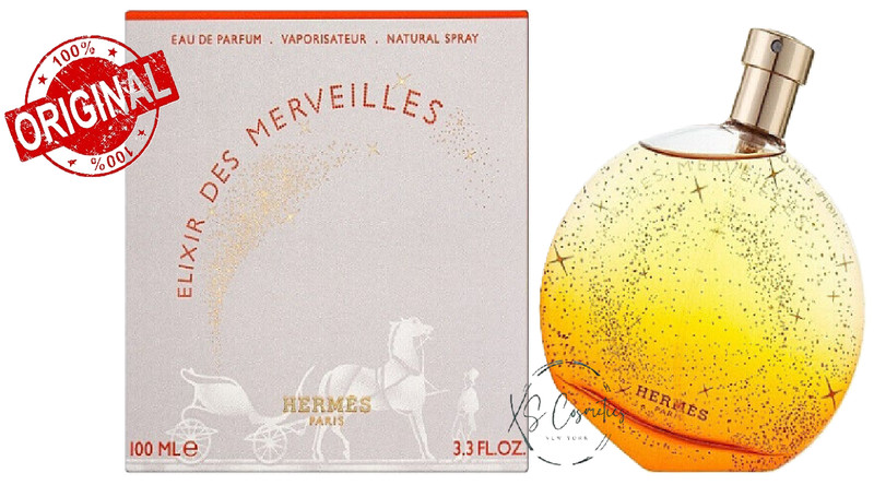 Elixir Des Merveilles by Hermes Eau De Parfum Spray 3.3 oz Brand New SealedBoxed
