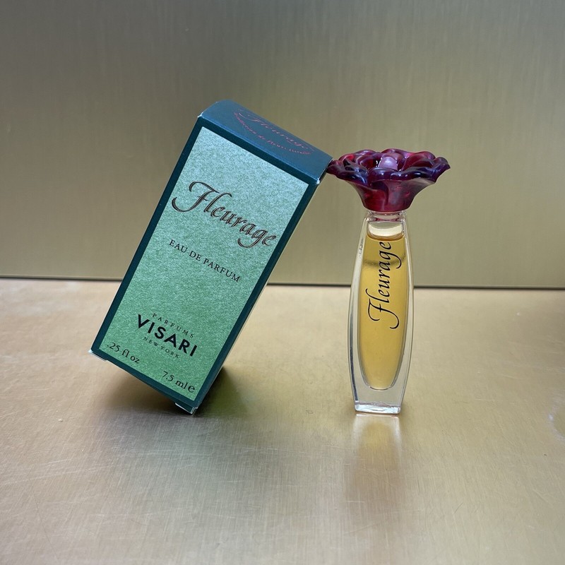 FLEURAGE by PARFUMS VISARI WOMEN EDP 0.25oz-7.5ml Splash Travel MINI SAMPLE (D18